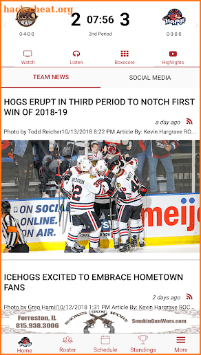 Rockford IceHogs screenshot