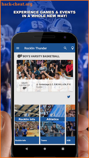 Rocklin High School Thunder screenshot