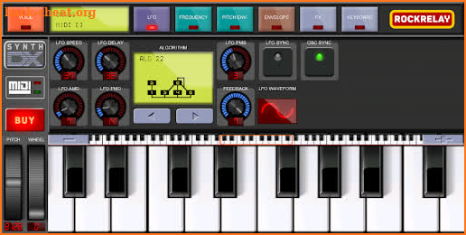 Rockrelay Synth FM screenshot