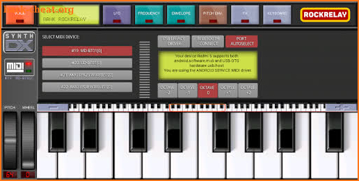 Rockrelay Synth FM screenshot