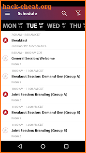 Rockwell Automation Events App screenshot