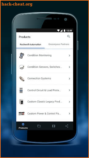 Rockwell Automation Product Catalog App screenshot