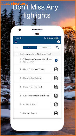 Rocky Mountain Tour Guide screenshot