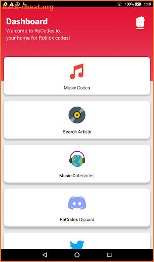 RoCodes - Roblox Music & Game Codes screenshot