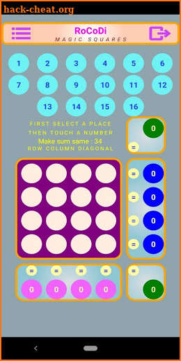 RoCoDi - Magic Squares screenshot