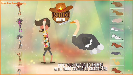 Rodeo Rider - Cowboy Balance Game screenshot