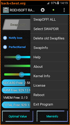 ROEHSOFT RAM Expander (SWAP) screenshot