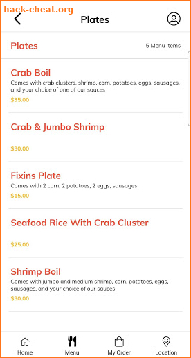 Rojo’s Seafood Express screenshot