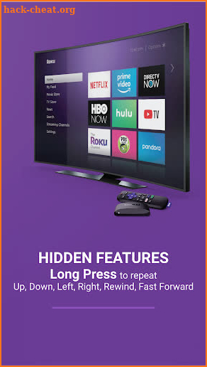 Roku TV Remote Control screenshot