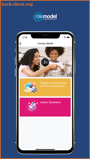 Role Model Parenting APP screenshot