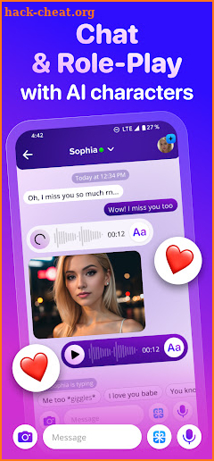 RoleChat: AI Friend & Roleplay screenshot