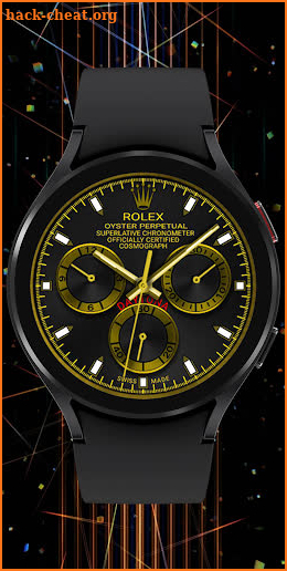 Rolex Gold Daytona WatchFace screenshot