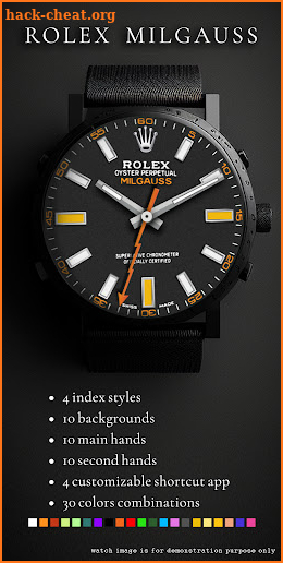 Rolex Milgauss Classic screenshot