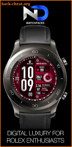 Rolex Oyster Digital Watchface screenshot