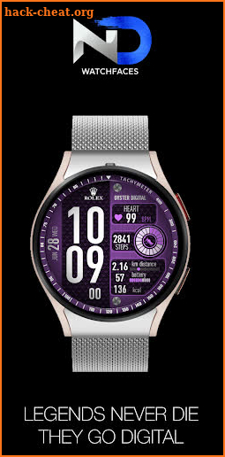 Rolex Oyster Digital Watchface screenshot