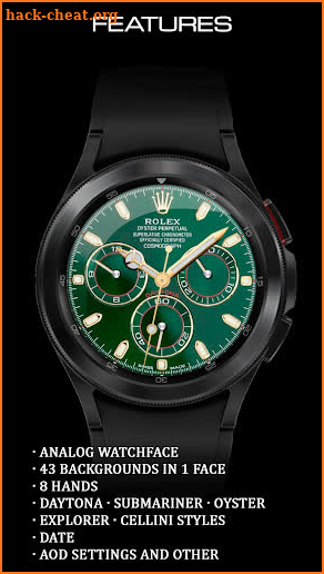 ROLEX Royal 43in1 Face screenshot