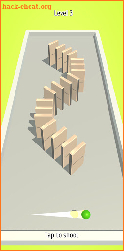 Roll a ball 3d - Domino Smash screenshot