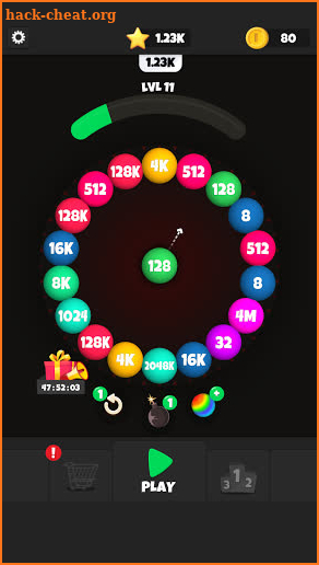 Roll Merge 3D - 2048 Puzzle screenshot