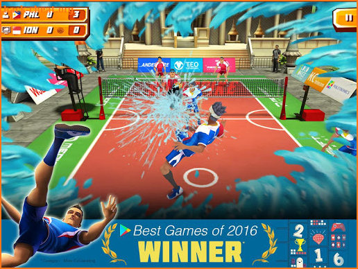 Roll Spike Sepak Takraw screenshot