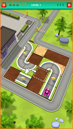 Roll The Car Game - Unblock Offroad Parking Mania screenshot