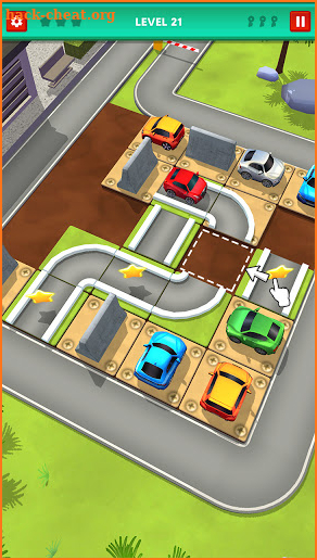 Roll The Car Game - Unblock Offroad Parking Mania screenshot