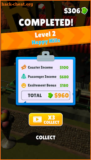 Roller Coaster 3D screenshot