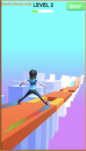 Roller Road Run screenshot