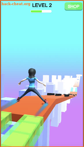 Roller Road Run screenshot