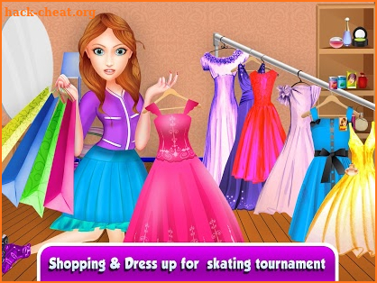 Roller Skating Girl Dance Club Dress Up Fashion screenshot