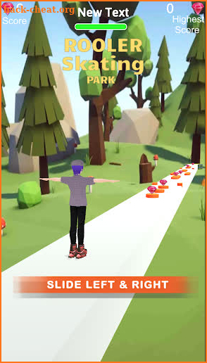 Roller Skating Park – 3D Sky Roll Skate screenshot