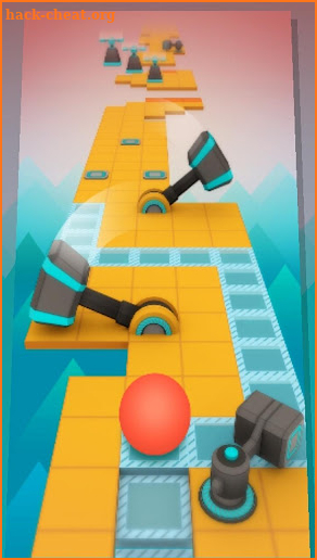 Rolling Ball in Sky screenshot