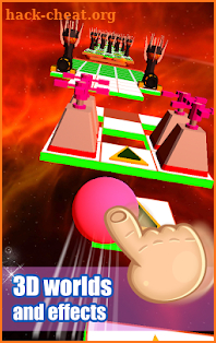 Rolling Ball Sky 3D screenshot