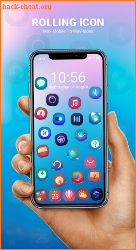 Rolling Icon - 3D Live Wallpaper & Launcher 2020 screenshot