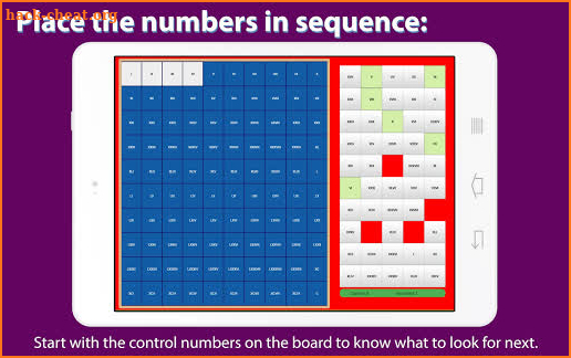 Roman Numerals -Montessori Hundred Board Extension screenshot