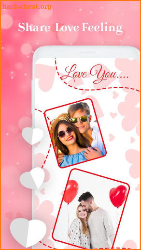 Romantic Love Photo Frames & Photo Editor 2020 screenshot