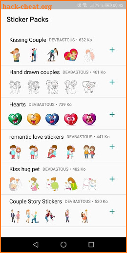 Romantic Stickers for Whatsapp screenshot