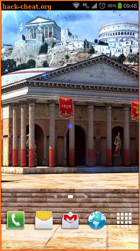 Rome 3D Live Wallpaper screenshot