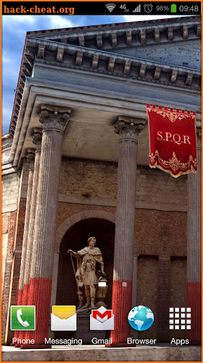 Rome 3D Live Wallpaper screenshot