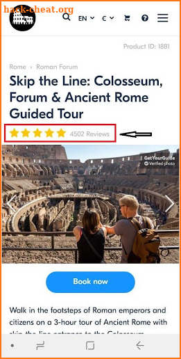 Rome Best Tickets screenshot