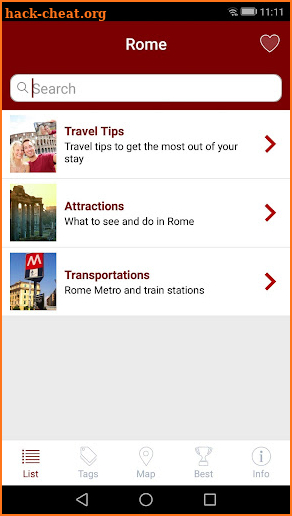 Rome City Travel Guide - ItalyGuides.it screenshot