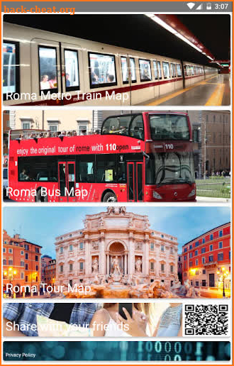 Rome Metro, Train, Bus, Tour Map Offline screenshot