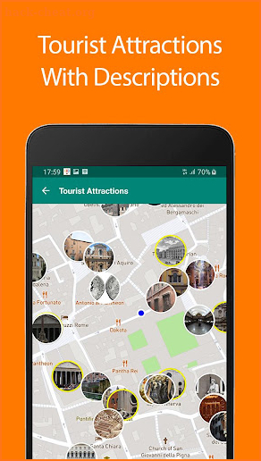 Rome Offline Map and Travel Gu screenshot