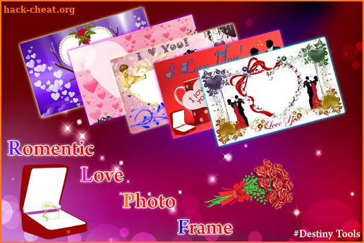 Romentic Love Photo Frame screenshot