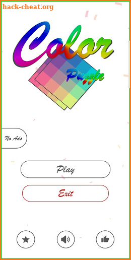 ROMPECABEZAS DE COLORES. COLOR HUE. COLOR PUZZLE screenshot