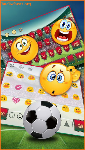 Ronaldo Football Keyboard screenshot