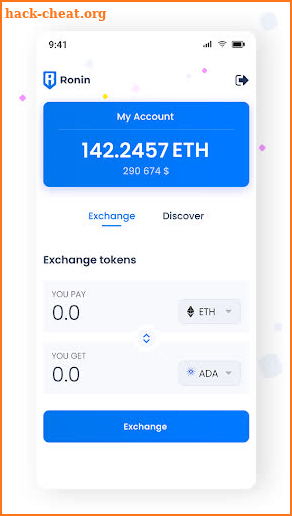 Ronin Wallet screenshot