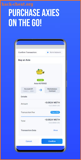 Ronin Wallet for Axie Infinity screenshot