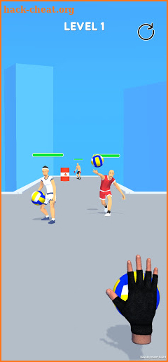 Roof Dodgeball screenshot