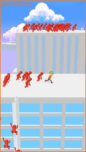 Roof Escape 3D screenshot