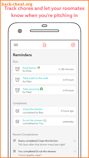 Roof - The app for roommates. screenshot